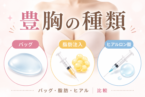 豊胸の種類