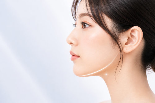 オトガイ形成横顔イメージ